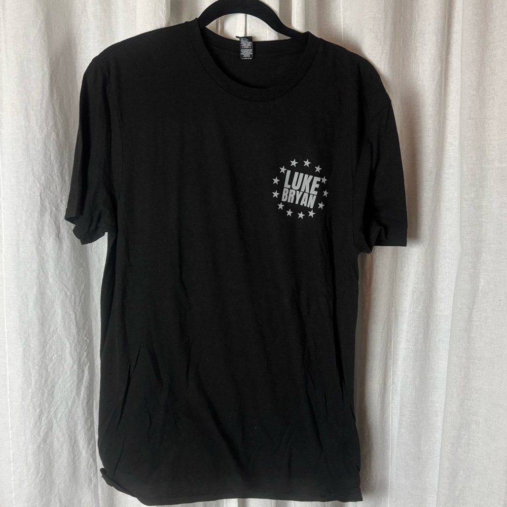 Jason Aldean Tee Shirt Unisex Size Medium Black Back In The Saddle Concert Tour